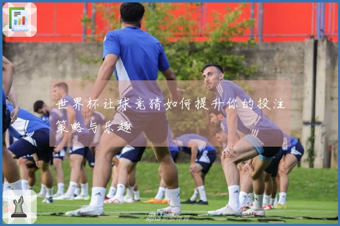 世界杯让球竞猜如何提升你的投注策略与乐趣